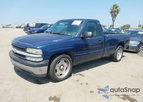 2000 Chevrolet Silverado 1500 из США, поврежденный, VIN 1GCEC14T6YE353090